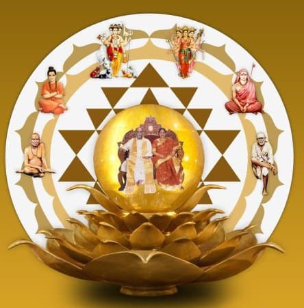 Srimurti de Sri Amma Bhagavan