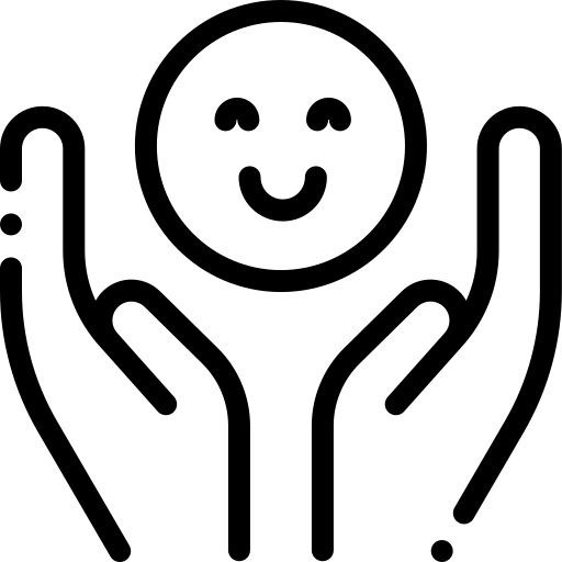 Icono de felicidad