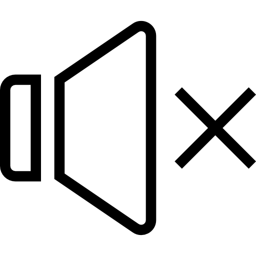 Icono de silencio mental